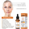 Premium 20% Vitamin C Serum For Face with Hyaluronic Acid, Retinol & Amino Acids - Boost Skin Collagen,Hydrate & Plump Skin, Anti Aging & Wrinkle Facial Serum 60ml