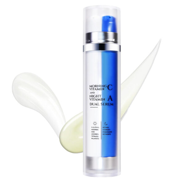 Anti Aging Skin Care Set – Vitamin C & Retinol Serum for Face with Hyaluronic Acid, Niacinamide and Retinol Anti Wrinkle and Firming