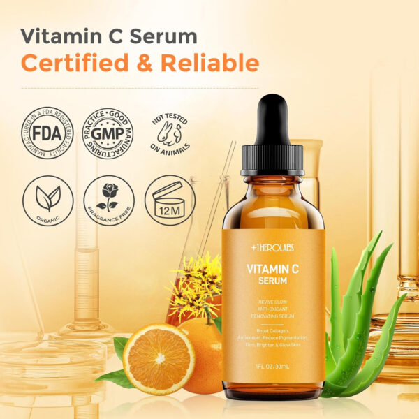 Retinol Serum for Face 2.5%, B5 Resurfacing Retinol Serum with Vitamin C, Vitamin E, Hyaluronic Acid, Niacinamide, Peptide for Anti-Aging, Wrinkle Smoothing, Dark Spot Corrector, Brighten Dullness