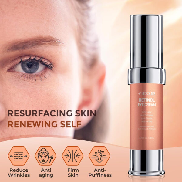 Retinol Serum for Face 2.5%, B5 Resurfacing Retinol Serum with Vitamin C, Vitamin E, Hyaluronic Acid, Niacinamide, Peptide for Anti-Aging, Wrinkle Smoothing, Dark Spot Corrector, Brighten Dullness