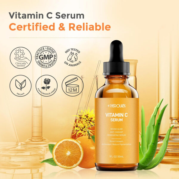 Retinol Serum for Face 2.5%, B5 Resurfacing Retinol Serum with Vitamin C, Vitamin E, Hyaluronic Acid, Niacinamide, Peptide for Anti-Aging, Wrinkle Smoothing, Dark Spot Corrector, Brighten Dullness