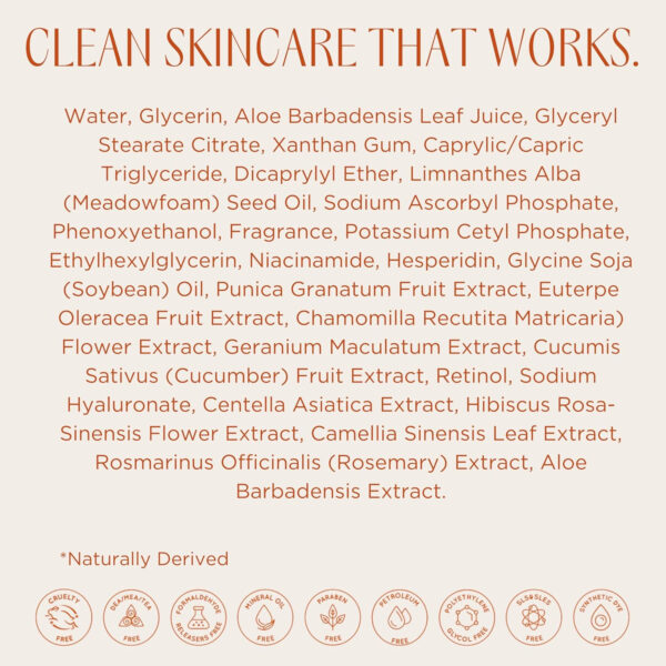 68931f1d977b741f5a970d6e4c634f94d807b1a8faf608f97cddf.jpg InstaNatural Retinol Serum for Face with Niacinamide, Vitamin C, and Hyaluronic Acid, Anti Aging for Firmer Skin, Lines & Wrinkles & Brightening Serum