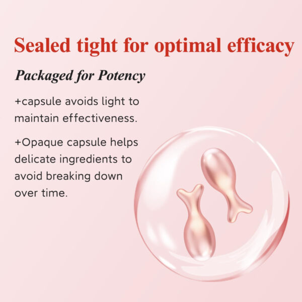 HKH Vitamin C & Retinol Serum for Face - Vit C Oil Capsule with Niacinamide, Anti Again Vit A Night Serum Capsule for Women, Reduces Fine Lines, Even Skin Tone, Firming Skin, Moisturise (38+38 ct)