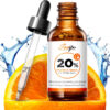 6893207eaab136a4d0fac1df200819b40f06c111c46f83f9056da.jpg Pure Natural Skin Brightening & Anti Aging 20% Vitamin C Serum, Collagen Peptide Infused Face Serum for Deep Hydration, All-in-One with Niacinamide, Retinol, Hyaluronic Acid, 2.02 Fl Oz