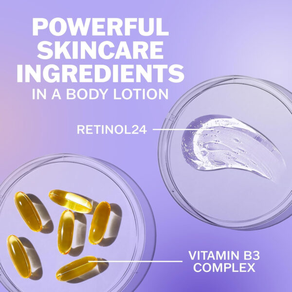 689322abe880b1258e60420be54fd832f7790729572ef59e8a454.jpg Olay Body Lotion for Women, Firming with Collagen Peptides Serum, Visibly Firmer Skin, 24hr Moisture & Hydration, Fast Absorbing Formula, Vitamin B3 Complex, For All Skin Types, 17 fl oz