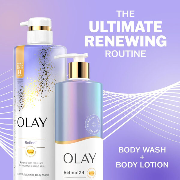 689322aec0a5c902600e62577be6aa0602a404457d13d30331a03.jpg Olay Body Lotion for Women, Firming with Collagen Peptides Serum, Visibly Firmer Skin, 24hr Moisture & Hydration, Fast Absorbing Formula, Vitamin B3 Complex, For All Skin Types, 17 fl oz