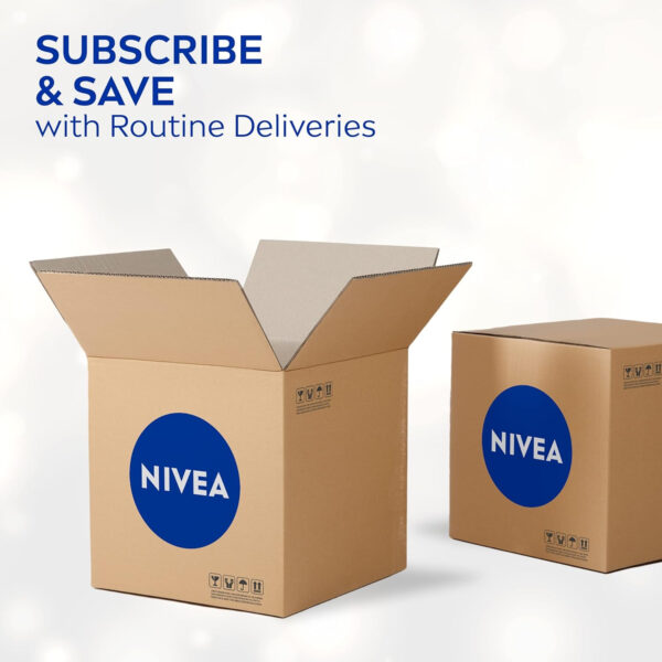 NIVEA Shea Nourish Body Lotion for Dry Skin with Hyaluronic Acid, Shea Butter and Deep Nourishing Serum, 48-Hour Body Moisturizer, 16.9 Fl Oz Pump Bottle