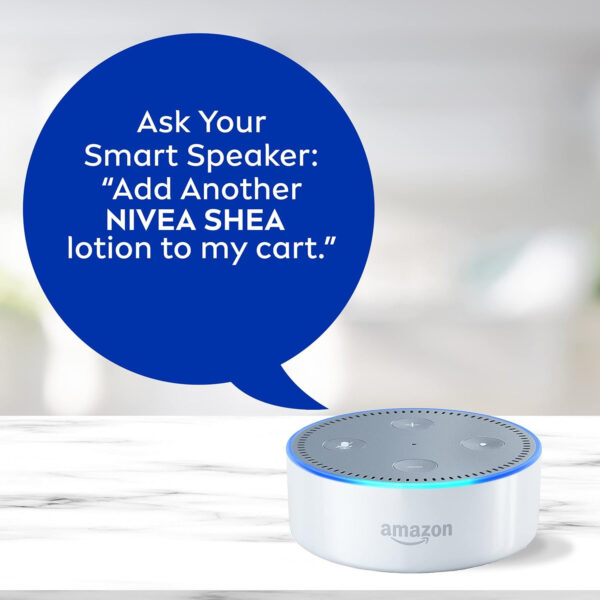 NIVEA Shea Nourish Body Lotion for Dry Skin with Hyaluronic Acid, Shea Butter and Deep Nourishing Serum, 48-Hour Body Moisturizer, 16.9 Fl Oz Pump Bottle