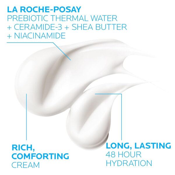 La Roche-Posay Lipikar AP+ Triple Repair Moisturizing Cream | Face & Body Lotion For Dry Skin | Shea Butter & Niacinamide Moisturizer | Gentle Face & Body Cream For Dry, Rough & Sensitive Skin