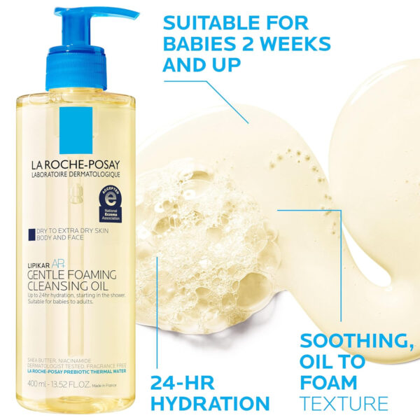 La Roche-Posay Lipikar AP+ Triple Repair Moisturizing Cream | Face & Body Lotion For Dry Skin | Shea Butter & Niacinamide Moisturizer | Gentle Face & Body Cream For Dry, Rough & Sensitive Skin