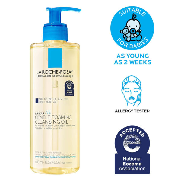 La Roche-Posay Lipikar AP+ Triple Repair Moisturizing Cream | Face & Body Lotion For Dry Skin | Shea Butter & Niacinamide Moisturizer | Gentle Face & Body Cream For Dry, Rough & Sensitive Skin