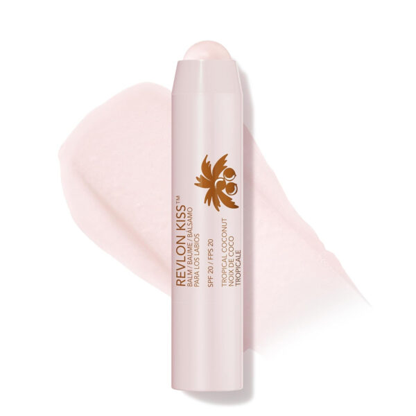 689326cd78db8e0e92908e374b7aee32be75738ae0bd211de7e41.jpg Revlon Kiss Tinted Lip Balm with SPF 20, Hydrating, Flavored, Infused with Natural Fruit Oils, 025 Fresh Strawberry, 0.09 oz