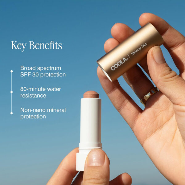 689326f18b680afb12e5ee797207ee152cafe4161e791753f8250.jpg COOLA Organic Tinted Lip Balm & Mineral Sunscreen with SPF 30, Dermatologist Tested Lip Care for Daily Protection, Vegan, 0.15 Oz