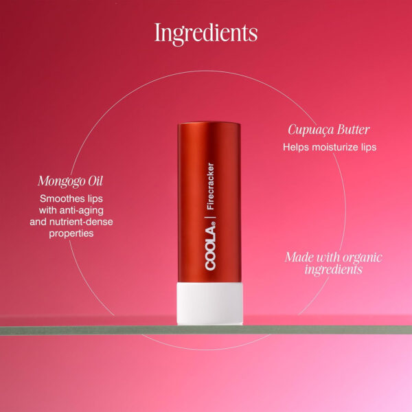 68932702accb42552c5e532bfda1cecb992fbb46be019ccb5df97.jpg COOLA Organic Tinted Lip Balm & Mineral Sunscreen with SPF 30, Dermatologist Tested Lip Care for Daily Protection, Vegan, 0.15 Oz