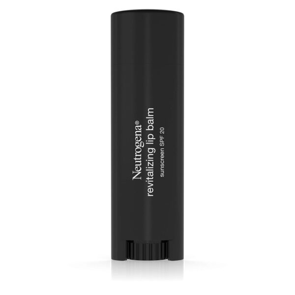 Neutrogena Revitalizing Tinted Lip Balm with SPF 20, Hydrating Tinted Lip Care with Sunscreen, Moisturizing Sheer Tint for Softer, Healthier-Looking Lips, Sheer Fresh Plum 60, 0.15 oz