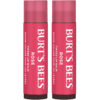 689327b3016ec93c2db82706811bd32134dff3c974614f5bc88ff.jpg Burt's Bees Lip Tint Balm with Long Lasting 2 in 1 Duo Tinted Balm Formula, Color Infused with Deeply Hydrating Shea Butter for a Natural Looking Buildable Finish, Petal Rose (2-Pack)