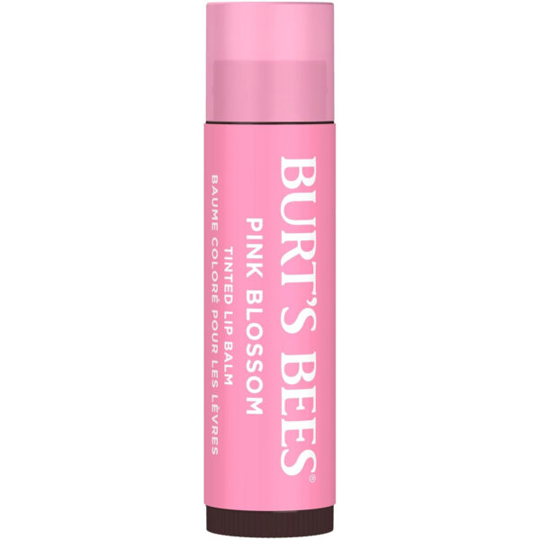 689327c1f37e8a2c9c7a3eb3af88eb3362349ca6074e9d178a364.jpg Burt's Bees Lip Tint Balm with Long Lasting 2 in 1 Duo Tinted Balm Formula, Color Infused with Deeply Hydrating Shea Butter for a Natural Looking Buildable Finish, Petal Rose (2-Pack)