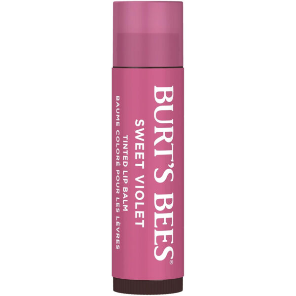 689327c87345429dc14b8273da97d1b5d17c1856bb410dbd02bf5.jpg Burt's Bees Lip Tint Balm with Long Lasting 2 in 1 Duo Tinted Balm Formula, Color Infused with Deeply Hydrating Shea Butter for a Natural Looking Buildable Finish, Petal Rose (2-Pack)
