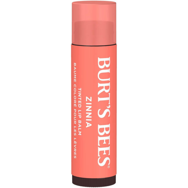 689327d2c95642c5170587ae306d81c1db0fb629b6d91f642e2f5.jpg Burt's Bees Lip Tint Balm with Long Lasting 2 in 1 Duo Tinted Balm Formula, Color Infused with Deeply Hydrating Shea Butter for a Natural Looking Buildable Finish, Petal Rose (2-Pack)
