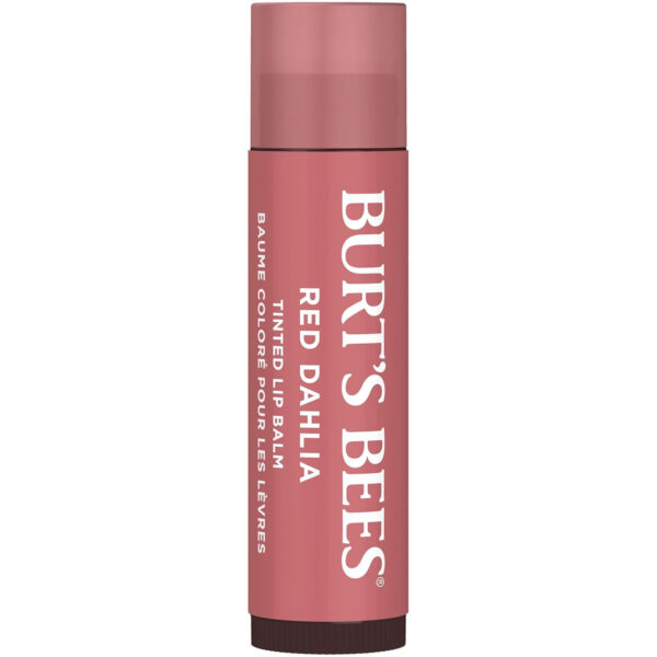 689327d5946784777ce64840a67b6cae076130325abdf3871fe8c.jpg Burt's Bees Lip Tint Balm with Long Lasting 2 in 1 Duo Tinted Balm Formula, Color Infused with Deeply Hydrating Shea Butter for a Natural Looking Buildable Finish, Petal Rose (2-Pack)