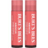 689327db2302b9092254d3079096a61bf8f5af07f85ad3826a404.jpg Burt's Bees Lip Tint Balm with Long Lasting 2 in 1 Duo Tinted Balm Formula, Color Infused with Deeply Hydrating Shea Butter for a Natural Looking Buildable Finish, Petal Rose (2-Pack)