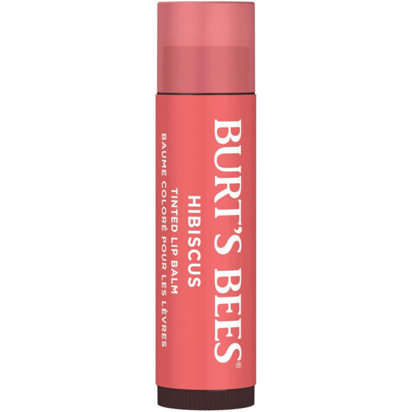 689327dbf03e4a3ce501d84ec2680336010bf95cc86a27f41d967.jpg Burt's Bees Lip Tint Balm with Long Lasting 2 in 1 Duo Tinted Balm Formula, Color Infused with Deeply Hydrating Shea Butter for a Natural Looking Buildable Finish, Petal Rose (2-Pack)