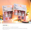 Raw Elements Tinted Lip Sun Kissed, Ocean Mist, Magma Red SPF 30 .15 oz Sunrise Pack
