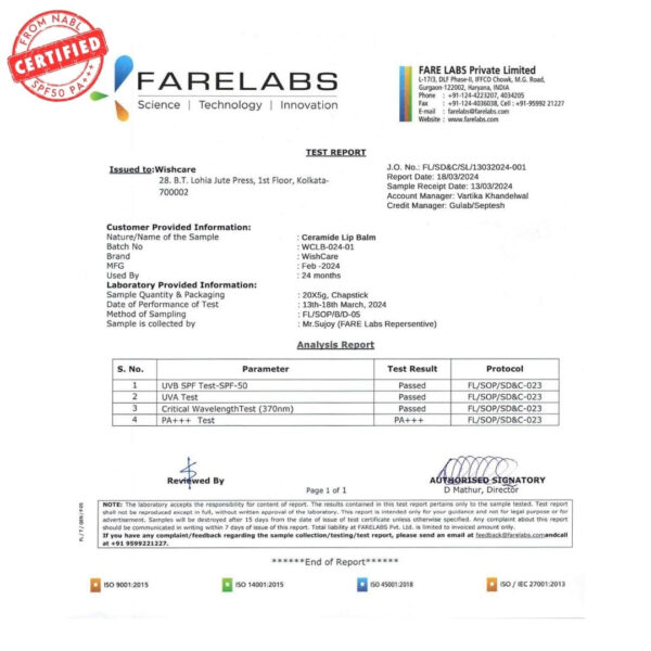 68932875770b878aa0d6bbd2e4b42c286682d29d9be7c82753124.jpg Tinted Lip Balm with SPF 50 PA+++ – Enriched with Niacinamide, For Women, 5g