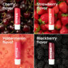 68932888ca1ec6e012ed198992d3af5c9940b4a6d8ab9f0cf8f05.jpg NIVEA Lip Care, Fruity Tinted Lip Balm Variety Pack, Cherry, Strawberry, Blackberry and Watermelon Flavors, 3-in-1 Moisture, Repair and Color, 0.17 Oz Stick, Pack of 4