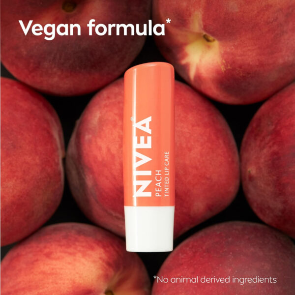 689328b797c4ad80477ee7e091716d096aa602d40e6b85b317515.jpg NIVEA Lip Care, Fruity Tinted Lip Balm Variety Pack, Cherry, Strawberry, Blackberry and Watermelon Flavors, 3-in-1 Moisture, Repair and Color, 0.17 Oz Stick, Pack of 4