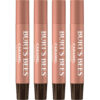 Burt's Bees Lip Shimmer Nude Collection, Tinted Lip Balm Stick, Moisturizing for All Day Hydration with Natural Glowy Pigmented Finish & Buildable Color, 3 Warm Shades Value Pack, 3 Tubes x 0.09 Oz