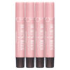 Burt's Bees Lip Shimmer Nude Collection, Tinted Lip Balm Stick, Moisturizing for All Day Hydration with Natural Glowy Pigmented Finish & Buildable Color, 3 Warm Shades Value Pack, 3 Tubes x 0.09 Oz