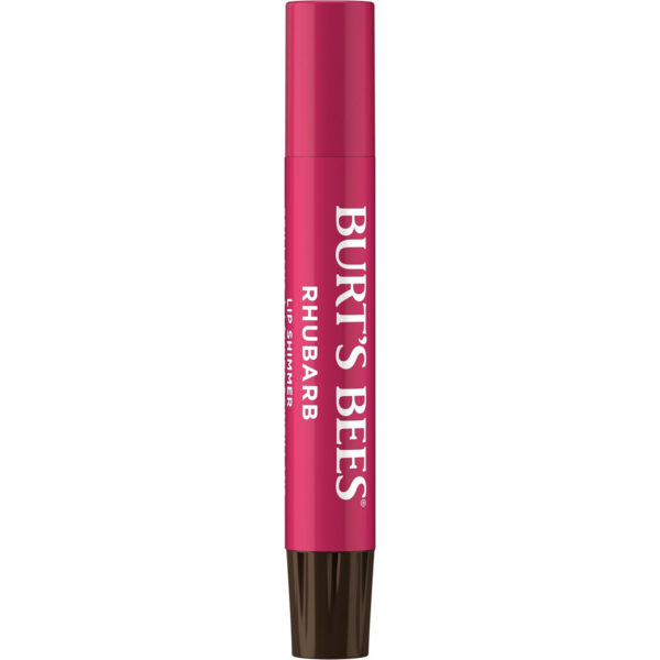Burt's Bees Lip Shimmer Nude Collection, Tinted Lip Balm Stick, Moisturizing for All Day Hydration with Natural Glowy Pigmented Finish & Buildable Color, 3 Warm Shades Value Pack, 3 Tubes x 0.09 Oz