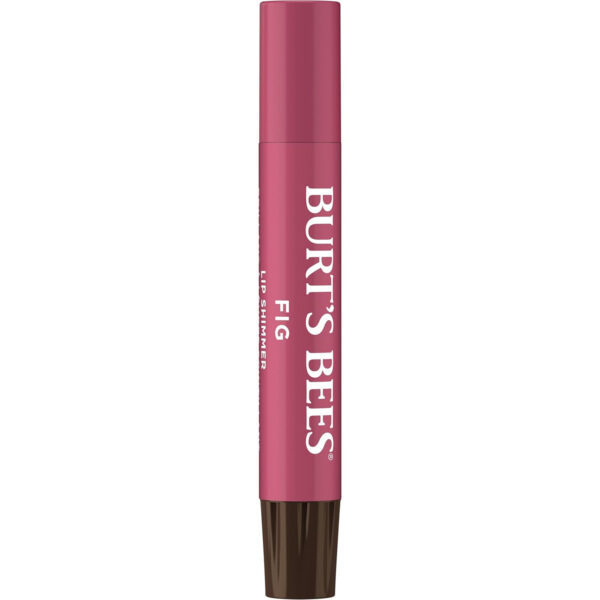 Burt's Bees Lip Shimmer Nude Collection, Tinted Lip Balm Stick, Moisturizing for All Day Hydration with Natural Glowy Pigmented Finish & Buildable Color, 3 Warm Shades Value Pack, 3 Tubes x 0.09 Oz