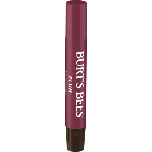 Burt's Bees Lip Shimmer Nude Collection, Tinted Lip Balm Stick, Moisturizing for All Day Hydration with Natural Glowy Pigmented Finish & Buildable Color, 3 Warm Shades Value Pack, 3 Tubes x 0.09 Oz