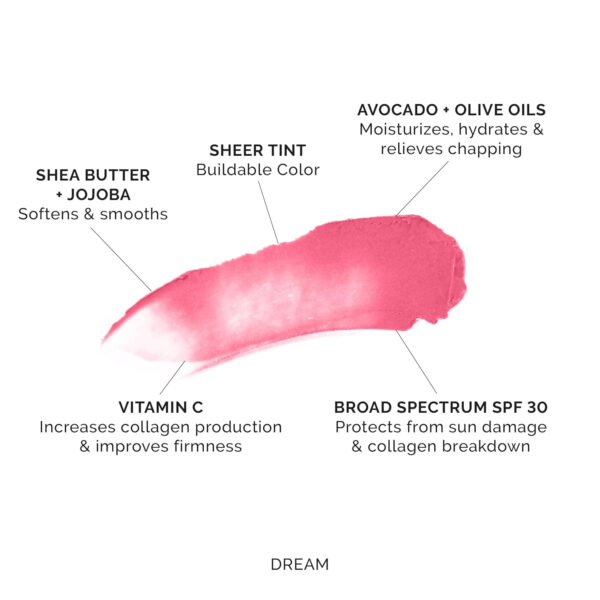 6893297c07fbe5ebfd0b96951e5ff7af4e17700d31fa2a4e12023.jpg MDSolarSciences Tinted Lip Balm SPF 30, Sheer Hydrating Lip Sunscreen –Vegan, Gluten Free Lip with Naturally Moisturizing Shea Butter and Avocado Oil