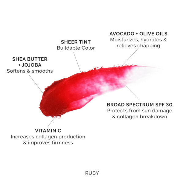 68932988ecabbd40cb42b545cab443d212394b21736c075a718f0.jpg MDSolarSciences Tinted Lip Balm SPF 30, Sheer Hydrating Lip Sunscreen –Vegan, Gluten Free Lip with Naturally Moisturizing Shea Butter and Avocado Oil