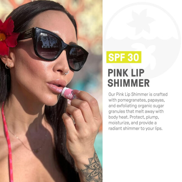 68932ad260d0ff7968ea349e4973698b9b22aba97f52192e52e70.jpg Raw Elements Organic Pink Lip Shimmer Zinc Oxide SPF 30+, 0.15oz