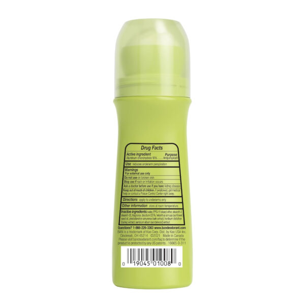 68932be20523f44271dedac5567ea0eafe046f64ba6ff8ee7b61e.jpg Ban Invisible Roll-on Antiperspirant Deodorant for Women and Men, 24-hour Underarm Odor & Sweat Protection, Powder Fresh, 3.5 Oz, Pack of 2