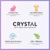 68932c846a4508862ccfeb057b1f0e63b7f79c68471828cf76e4c.jpg CRYSTAL Deodorant Aluminum Free Mineral Deodorant Roll-On for Women & Men, Lavender & White Tea - Paraben Free - Certified Cruelty Free & Vegan Deodorant - Prevents Odor Up to 24 Hours ,2.25 Fl Oz (Pack of 3),21661-3