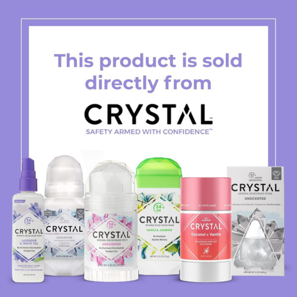 68932c8546df3e76a1e04f66981d84da475cd9292d6b2d155234e.jpg CRYSTAL Deodorant Aluminum Free Mineral Deodorant Roll-On for Women & Men, Lavender & White Tea - Paraben Free - Certified Cruelty Free & Vegan Deodorant - Prevents Odor Up to 24 Hours ,2.25 Fl Oz (Pack of 3),21661-3