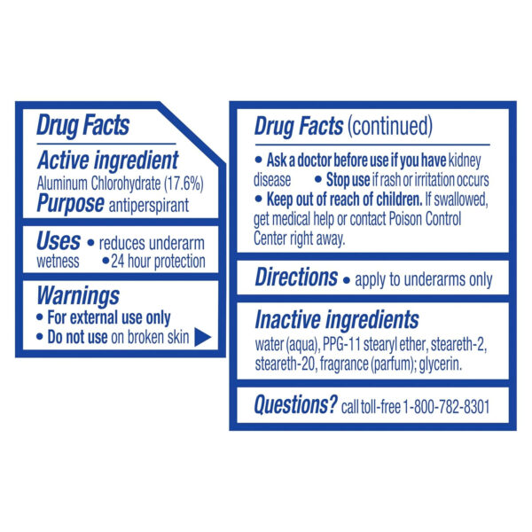 68932cb9de31411e3a04b3a5e83d90717342db298da52263bec01.jpg Suave Roll-On Deodorant for Women, Powder Fresh Scent, 6-Pack – Antiperspirant Deodorant with 24H Sweat & Odor Protection, 2.7 Oz Ea