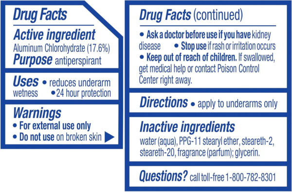 68932dda7a9e82a41693cbc49d5eb9b5108484b601228c6fad82a.jpg Suave Roll-On Deodorant for Women, Powder Fresh Scent, 3-Pack – Antiperspirant Deodorant with 24H Sweat & Odor Protection, 2.7 Oz Ea