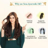 68932f520ff8defa0febf572fd8d87f58d1579ac069856ef5c017.jpg Ayurvedic Hair Oil With Bhringraj & 17 Rare Herbs With Coconut Oil and 4 Nourishing Oil For Hair Growth Help Control Hair Fall & Easy Hair Oil Applicator For Women and Men, 6.76 Fl Oz or 200 ml