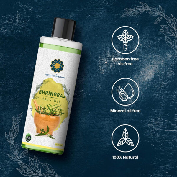 68932fefcd50247d7b2d452cd54dc60067273d96f02b089823d50.jpg Hair Oil 6.76 fl oz., with Bhringraj, Amla Extract, Kalonji, Seasme, Avacado, Walnut, Thyme, Jajoba , Grape Seed & Coconut Oil 200 ml