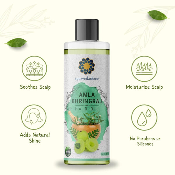 68933003108d74dc6894404df8f546a2abd97982850953b0db74f.jpg Hair Oil 6.76 fl oz., with Bhringraj, Amla Extract, Kalonji, Seasme, Avacado, Walnut, Thyme, Jajoba , Grape Seed & Coconut Oil 200 ml