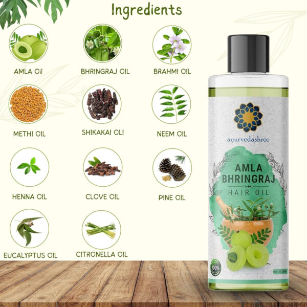 689330041105ff7858dd5f4e730a9f6bdf06edb6e473630757767.jpg Hair Oil 6.76 fl oz., with Bhringraj, Amla Extract, Kalonji, Seasme, Avacado, Walnut, Thyme, Jajoba , Grape Seed & Coconut Oil 200 ml