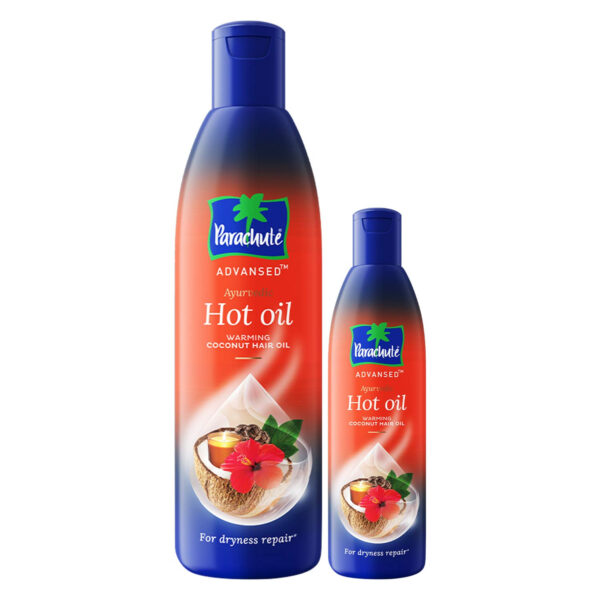 Parachute Advansed Ayurvedic Coconut Hair Oil with Basil (Tulsi), Aloe vera, Flax seed, Gooseberry (Amla) |25 Ayurvedic Ingredients | Controls Hair Fall, Dandruff, Hair Thinning|6.4 Fl.oz