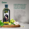 689330c7e2c5c13569aaa4611e86f83b1c5aa463679db5bdc017b.jpg Dabur Maha Bhringraj Herbal Ayurvedic Hair Oil – Infused with Bhringraj Oil for Scalp Nourishment, Soft and Manageable Strands – Oils for Hair and Scalp Massage – 200ML (6.76 fl oz)