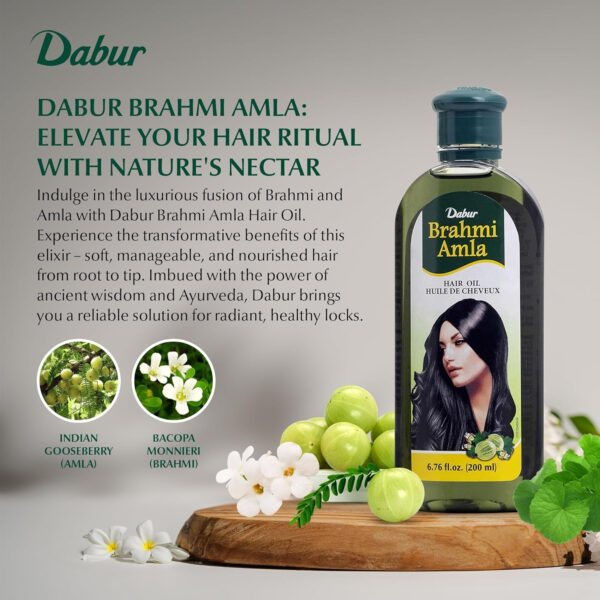 689330c9f4086c29f73690dc0b6478c822369b68a9a334404680b.jpg Dabur Maha Bhringraj Herbal Ayurvedic Hair Oil – Infused with Bhringraj Oil for Scalp Nourishment, Soft and Manageable Strands – Oils for Hair and Scalp Massage – 200ML (6.76 fl oz)